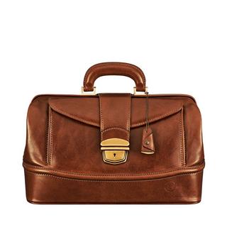 Maxwell Scott  Le DonniniS Petit sac docteur en cuir 