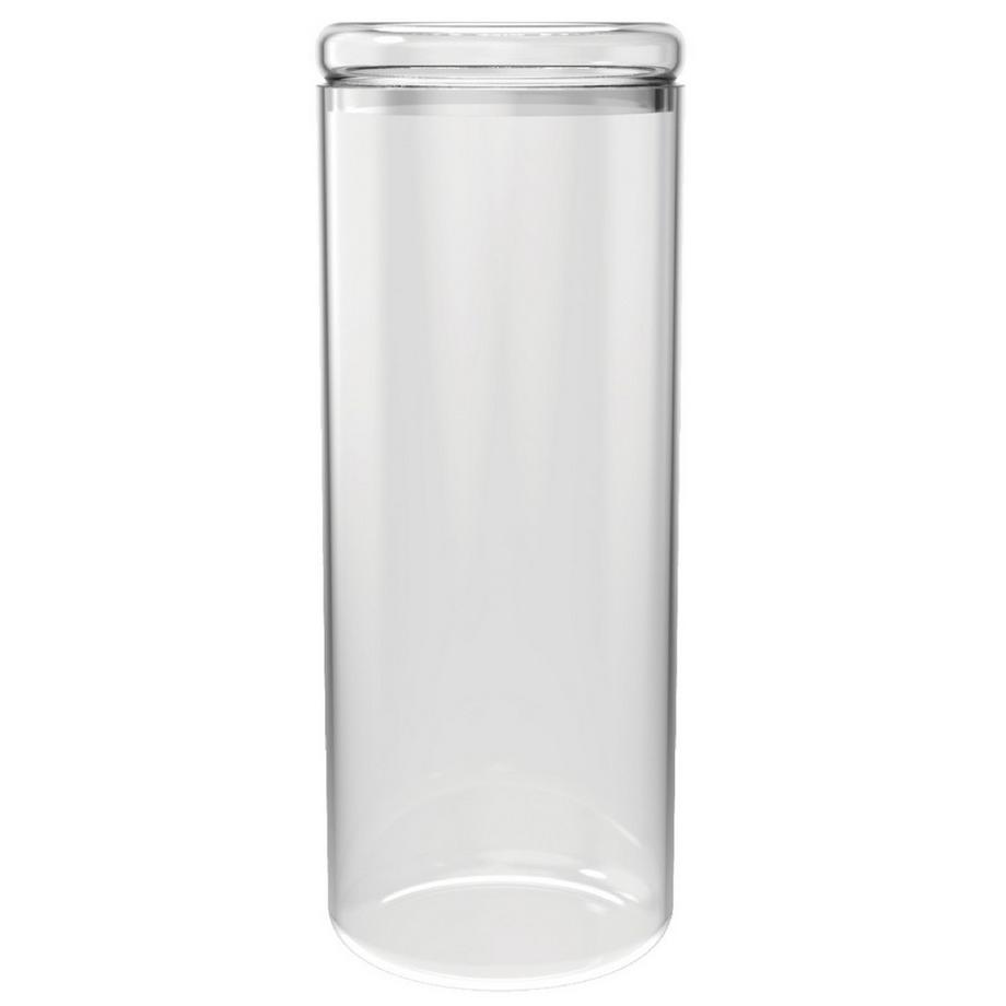 Boîte à provisions en verre 1.2 litre transparente