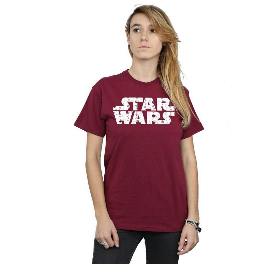 STAR WARS Star Wars Christmas Logo T-Shirt  