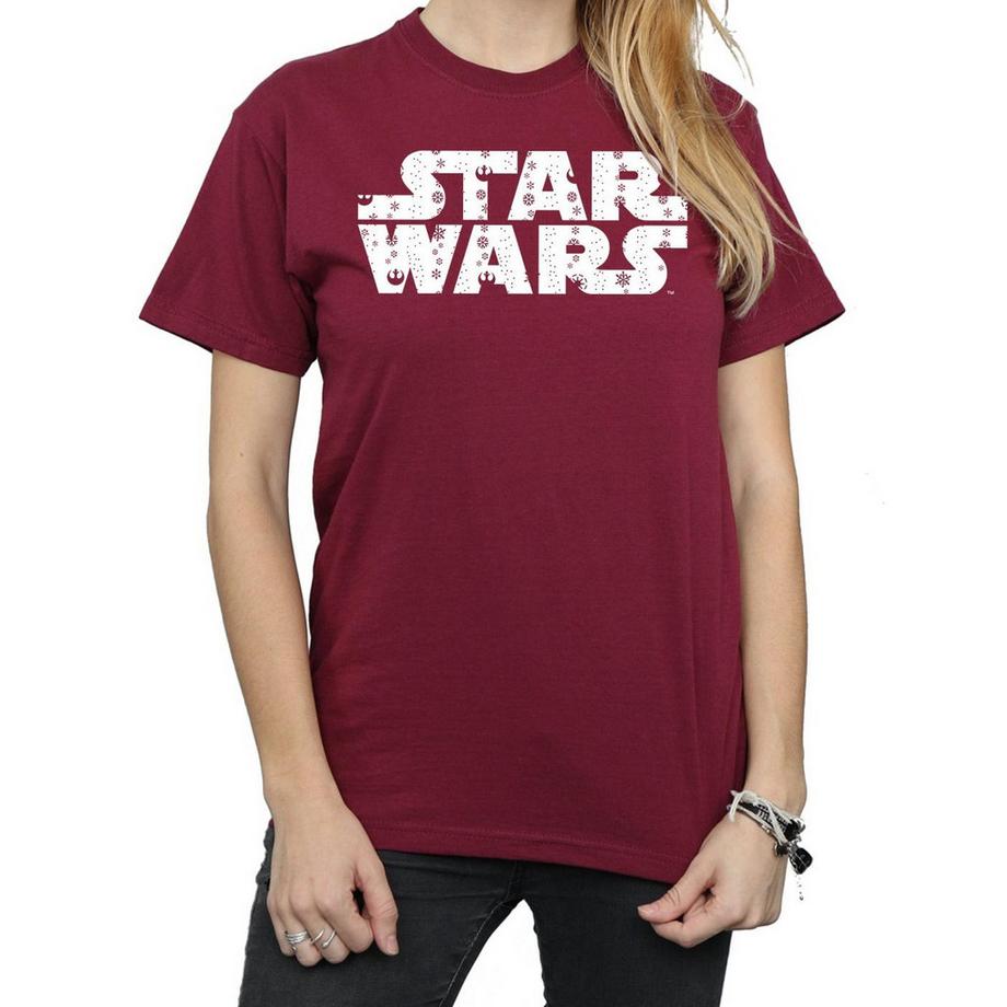 STAR WARS Star Wars Christmas Logo T-Shirt  