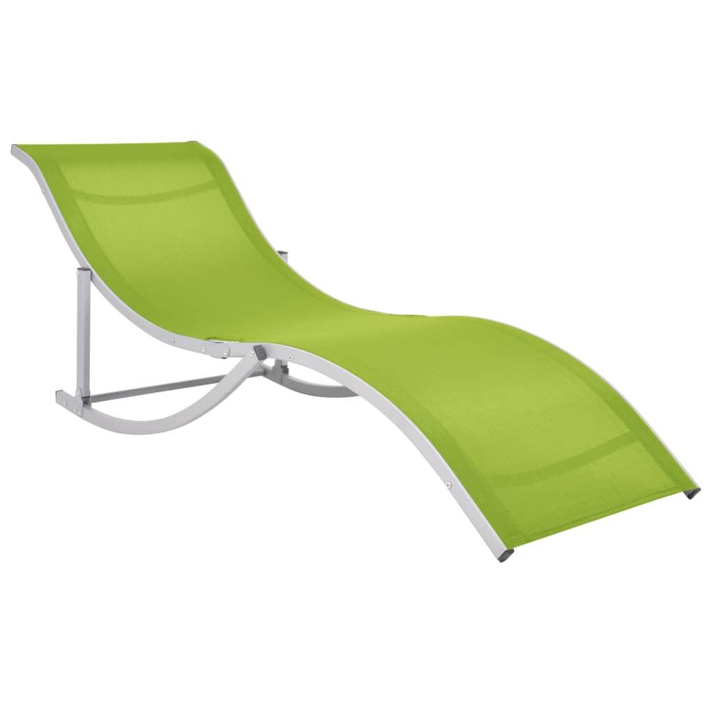 VidaXL Chaise longue tissu  