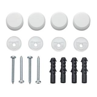 diaqua Fissaggio per specchi A bianco / 4pz  