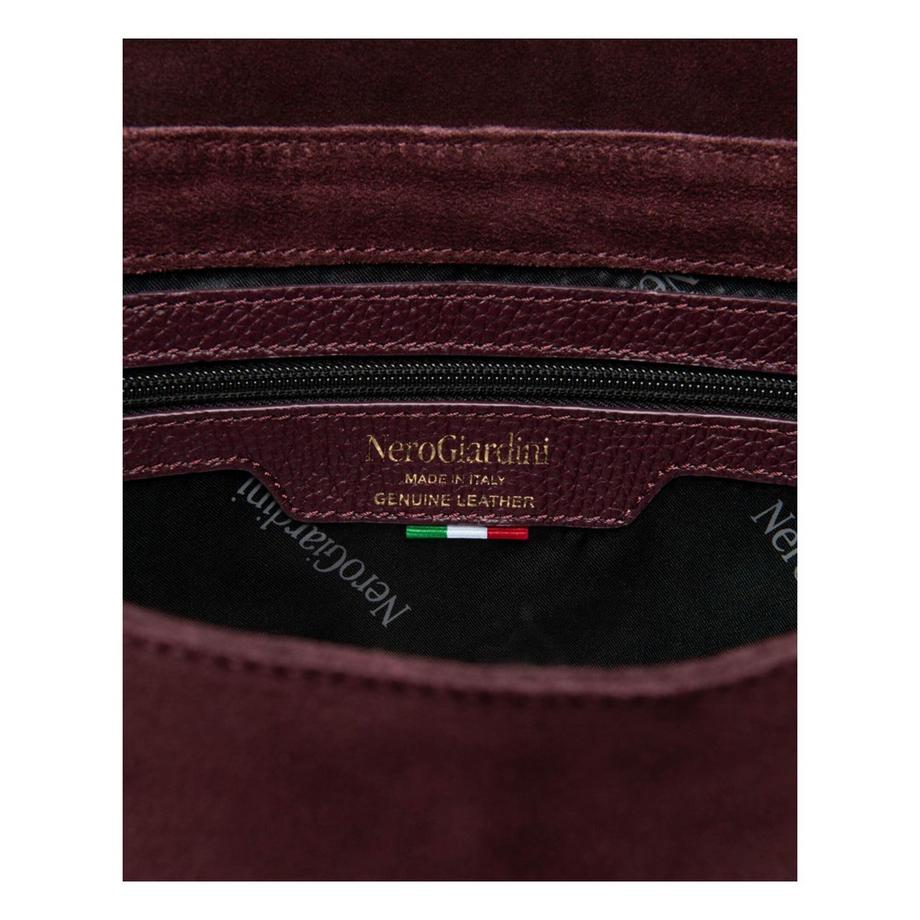 Nero Giardini Veloursleder Satteltasche  