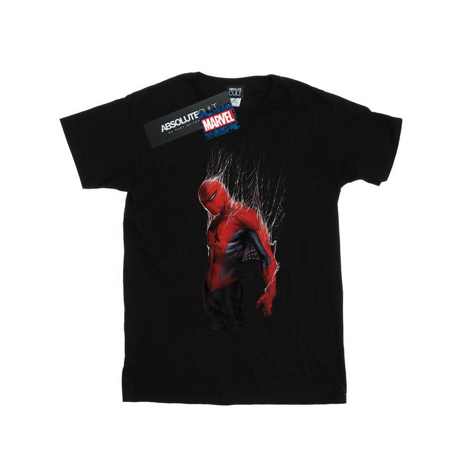 MARVEL Spider-Man Distressed Logo T-Shirt  