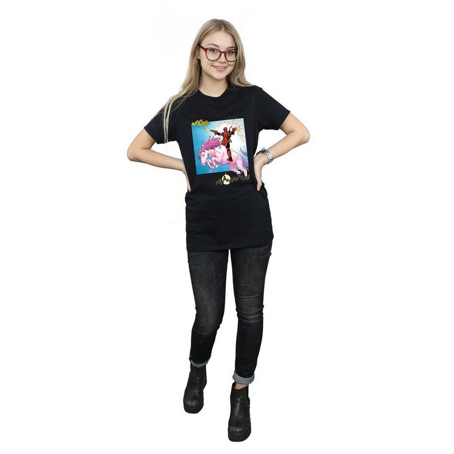 MARVEL Hey You T-Shirt Stampa Grafica  