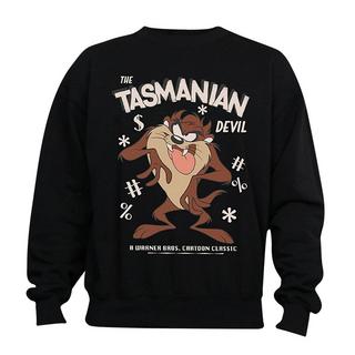 LOONEY TUNES Tasmanian Devil Rundhals-Sweatshirt  