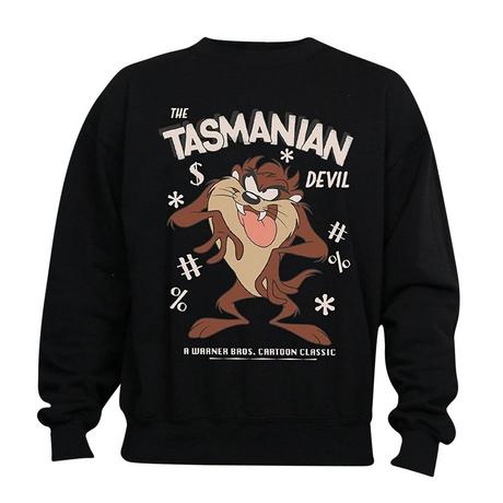 LOONEY TUNES Tasmanian Devil Rundhals-Sweatshirt  