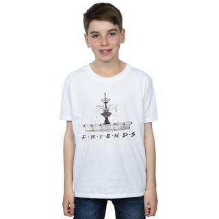 Friends  Tshirt FOUNTAIN SKETCH 