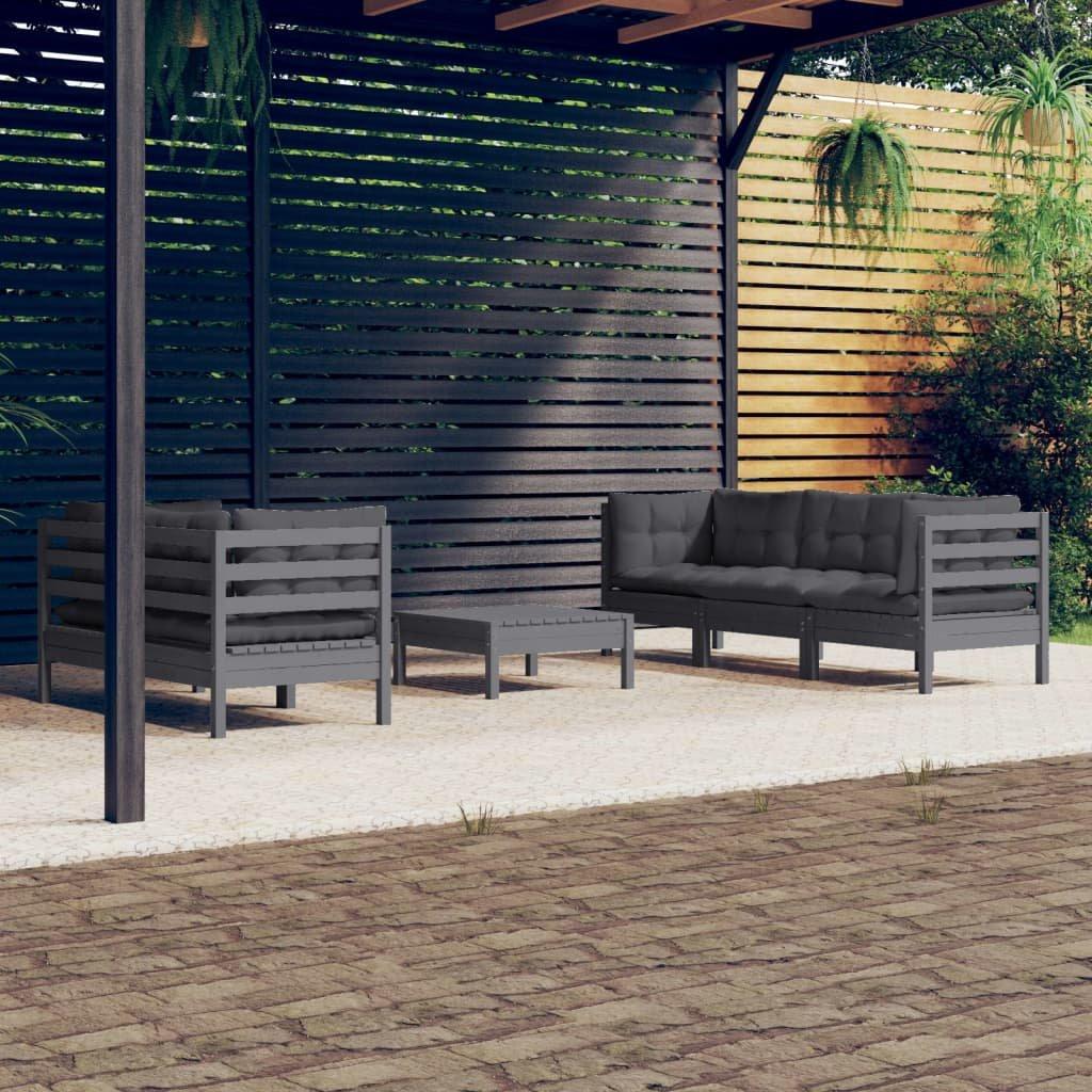 VidaXL Garten-lounge-set kiefernholz  