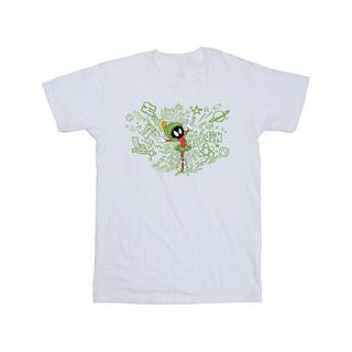 LOONEY TUNES Marvin the Martian T-Shirt Maniche Corte  