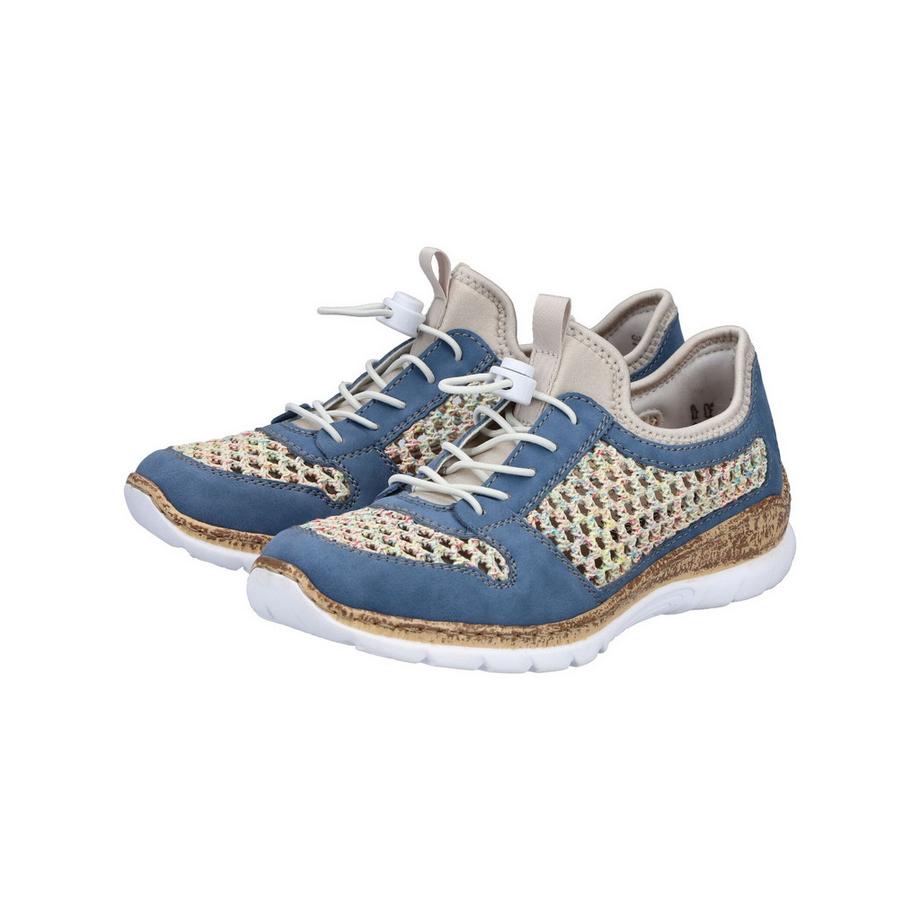 Rieker Sneaker con pannello a maglia  