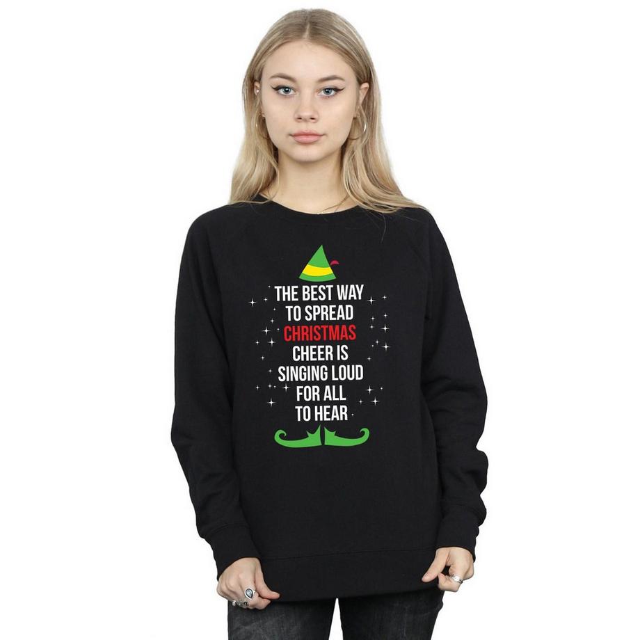 Elf Sweatshirt Christmas Cheer  