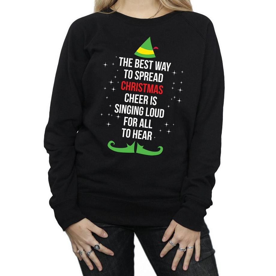 Elf Sweatshirt Christmas Cheer  
