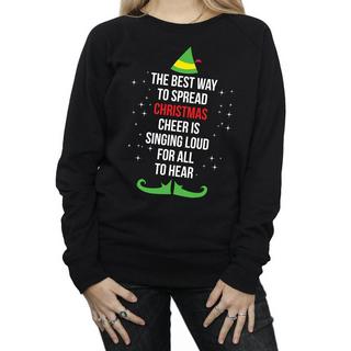 Elf Sweatshirt Christmas Cheer  
