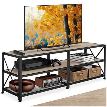 TV-Regal Chicago Industrial Style Holz und Stahl