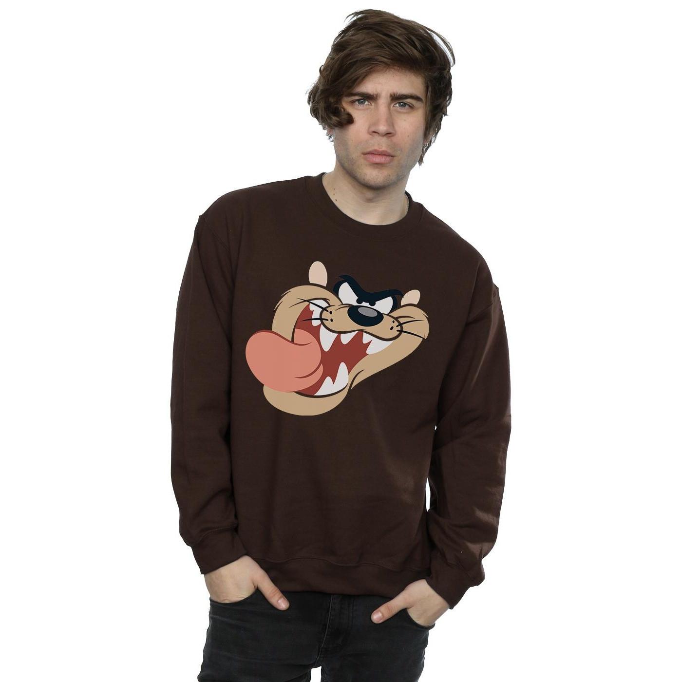 LOONEY TUNES Taz Face Sweatshirt  