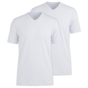 T-Shirt  2er Pack Bequem sitzend-Twin Pack V Neck T-Shirt