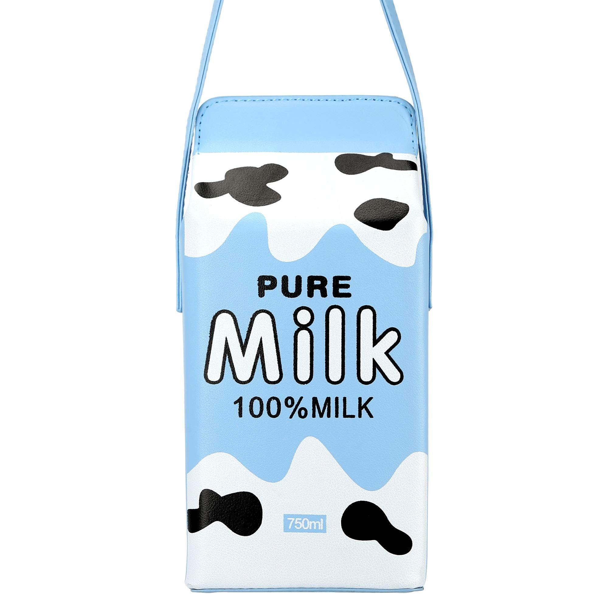 Only-bags.store Schokoladenmilchbox CrossBody Handtasche PU Handy Umhängetasche  