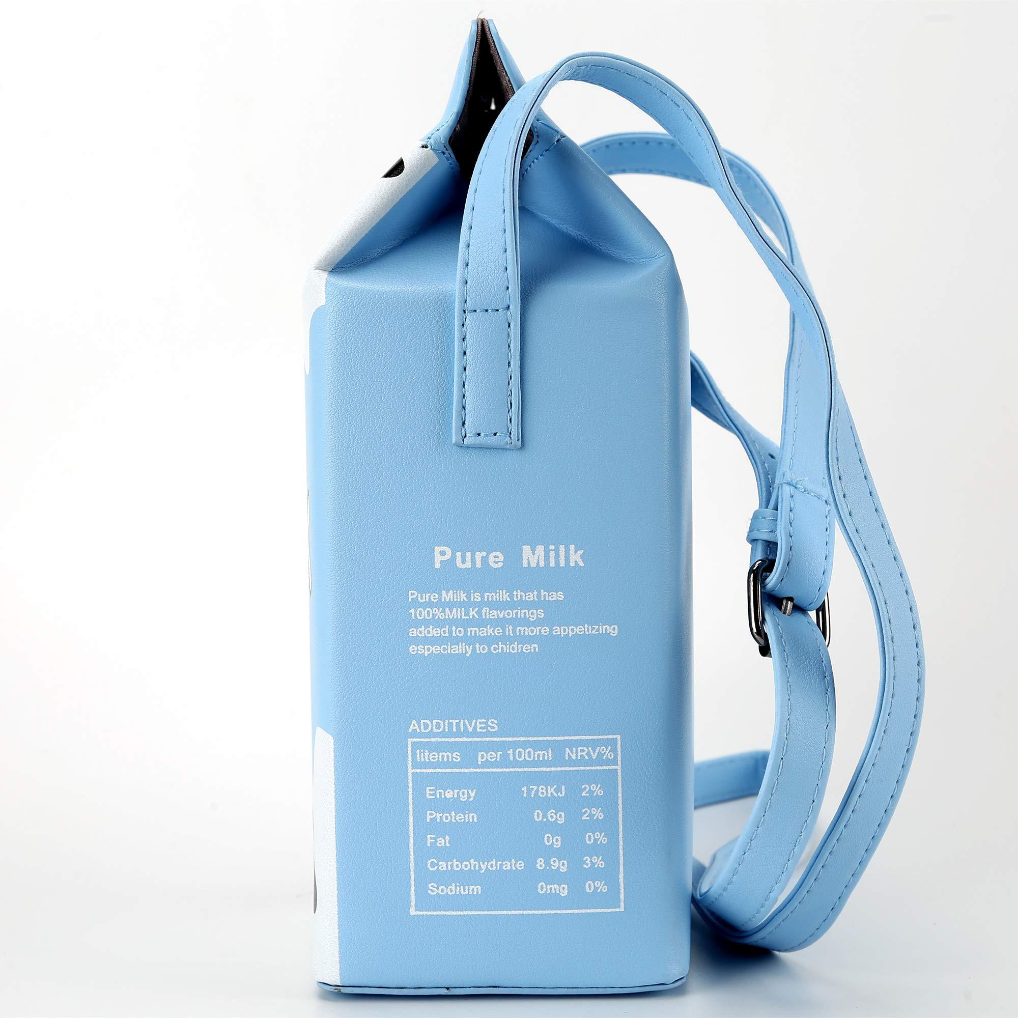 Only-bags.store Schokoladenmilchbox CrossBody Handtasche PU Handy Umhängetasche  