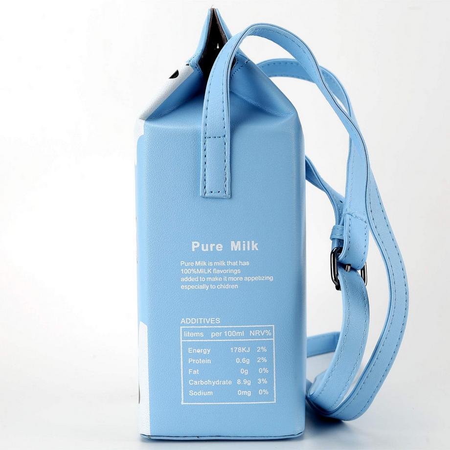 Only-bags.store Schokoladenmilchbox CrossBody Handtasche PU Handy Umhängetasche  