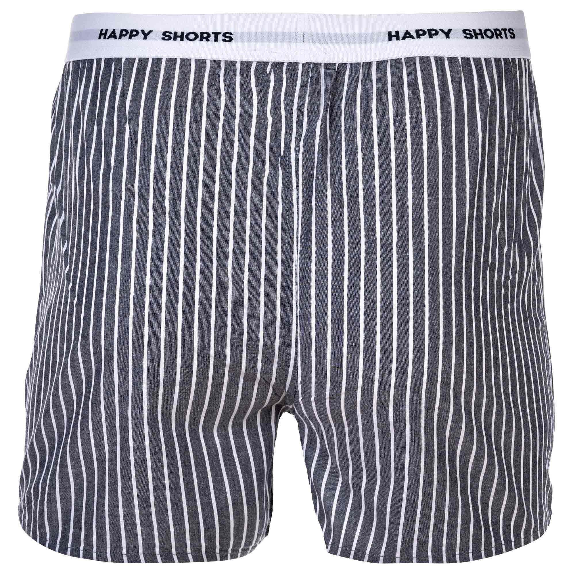 Happy Shorts Boxer a rete 3 Pezzi Vestibilità confortevole  
