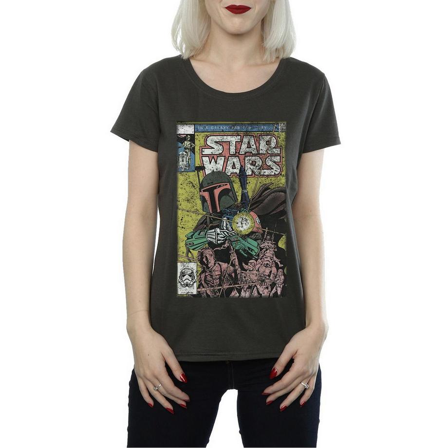 STAR WARS Star Wars Boba Fett Comic Cover T-Shirt  
