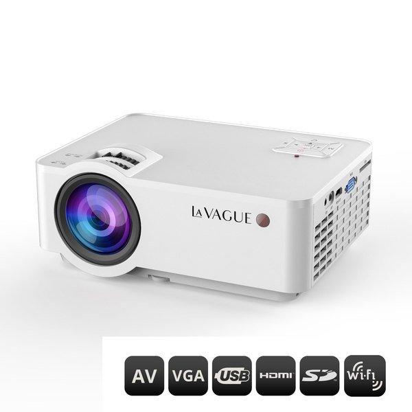 LA VAGUE  LV-HD340 Wi-Fi Vidéoprojecteur LED Wi-Fi 