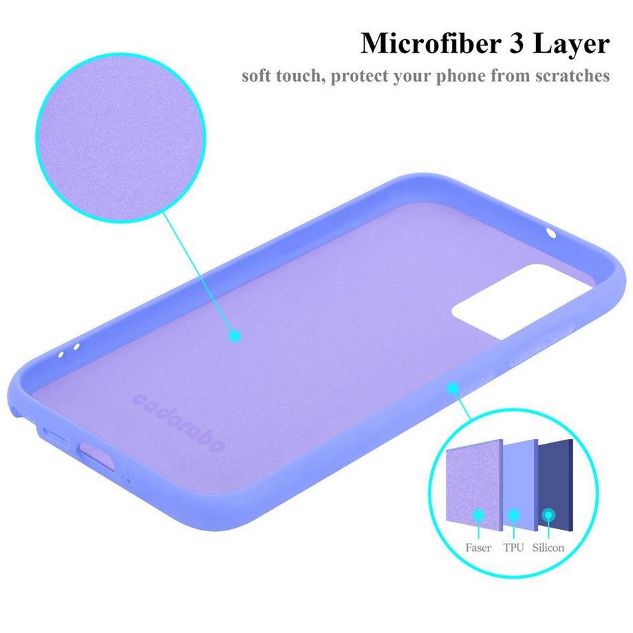 Cadorabo  Hülle für Samsung Galaxy NOTE 20 TPU Silikon Liquid 