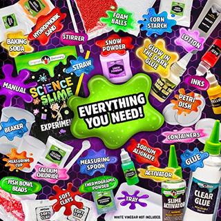 Activity-board  Lustiges Schleim-Experimentier-Set für Kinder für wissenschaftliche Experimente wie Oobleck und Flummi 