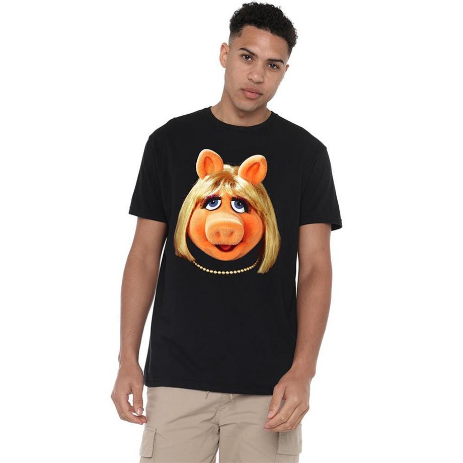 The Muppets T-Shirt à Imprimé Graphique Miss Piggy  