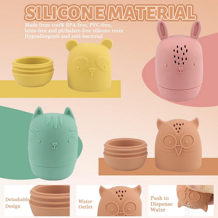 Activity-board  Jouets de bain Jouets d'eau pour bébés Animaux de bain Jouets de baignoire 