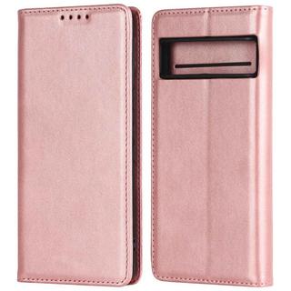 Cover-Discount  Google Pixel 7 - Stand Flip Case Cover rosa 