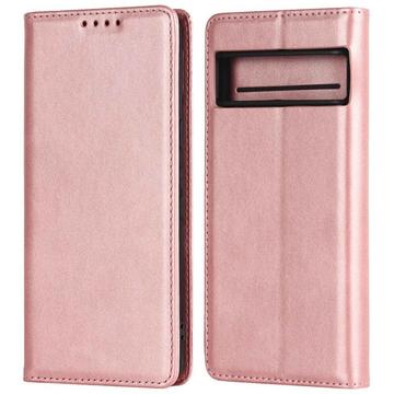 Google Pixel 7 - Stand Flip Case Cover rosa