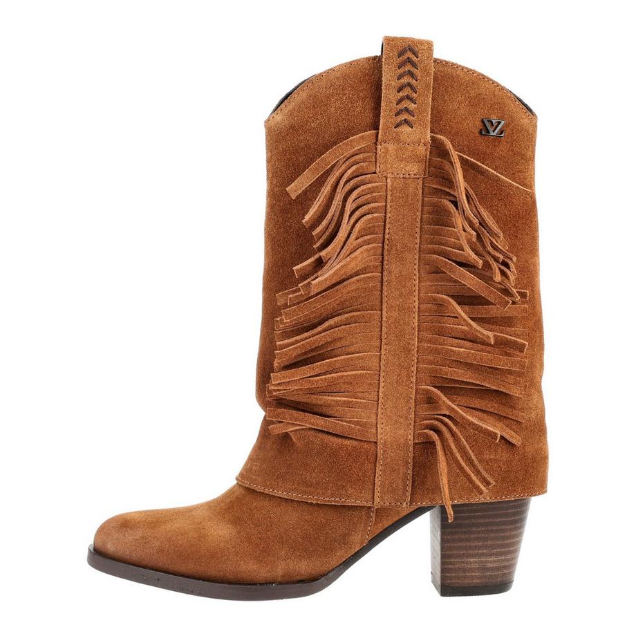 Lazamani Bottines à franges  