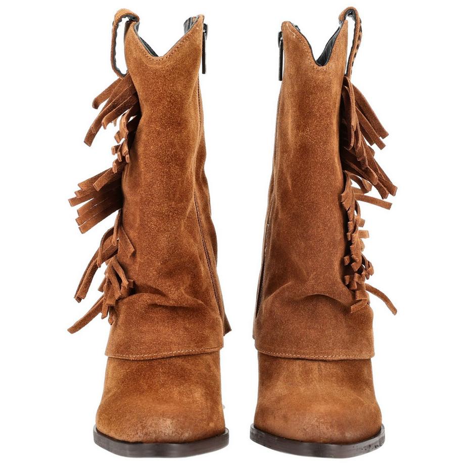 Lazamani Bottines à franges  