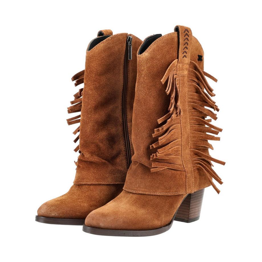 Lazamani Bottines à franges  