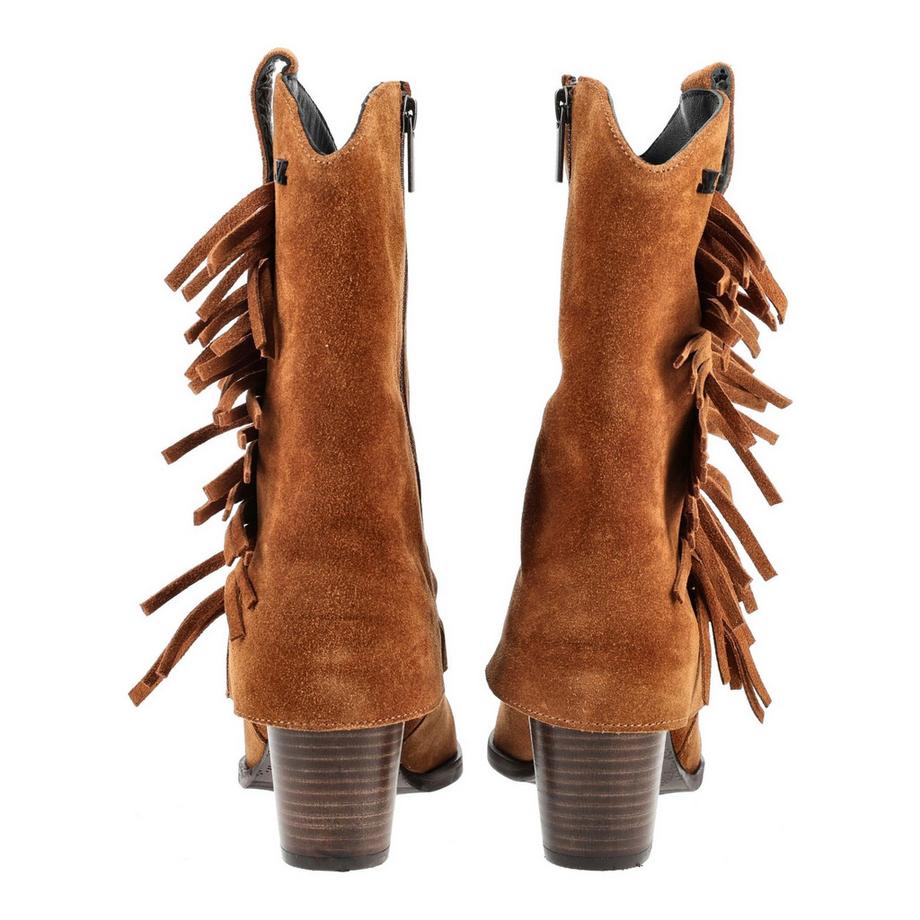 Lazamani Bottines à franges  