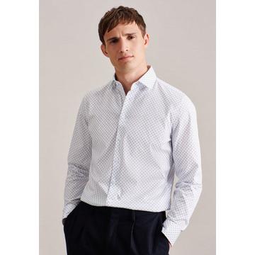 Chemise Business Slim Fit Manche longue Imprimé