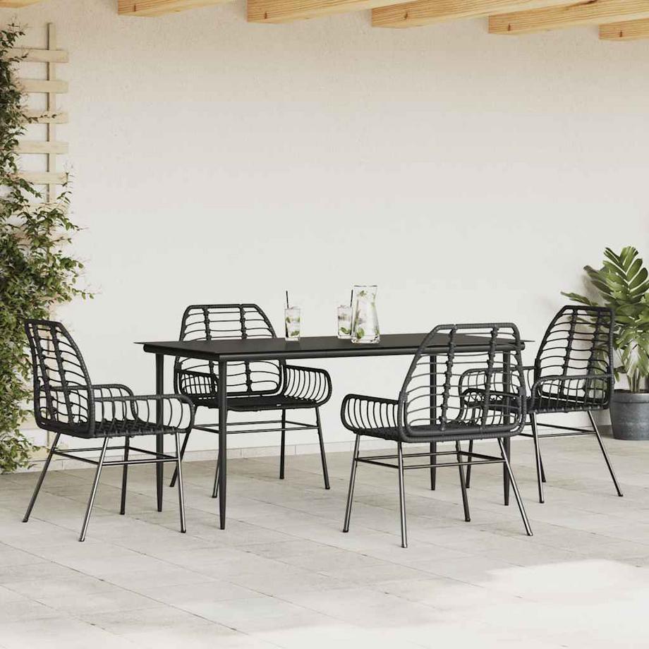 VidaXL Garten essgruppe poly-rattan  