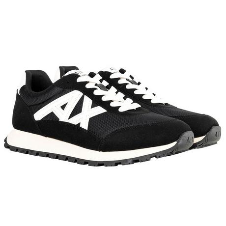 Armani Exchange  Sneaker -SNEAKER DROP MICROSUEDE+MESH+CALF PU 