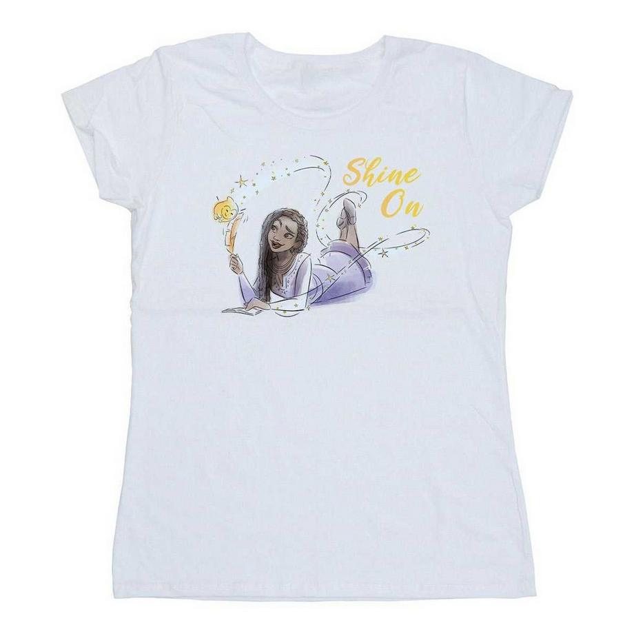 T-ShirtMotif Asha Motiftyle Couché Shine On