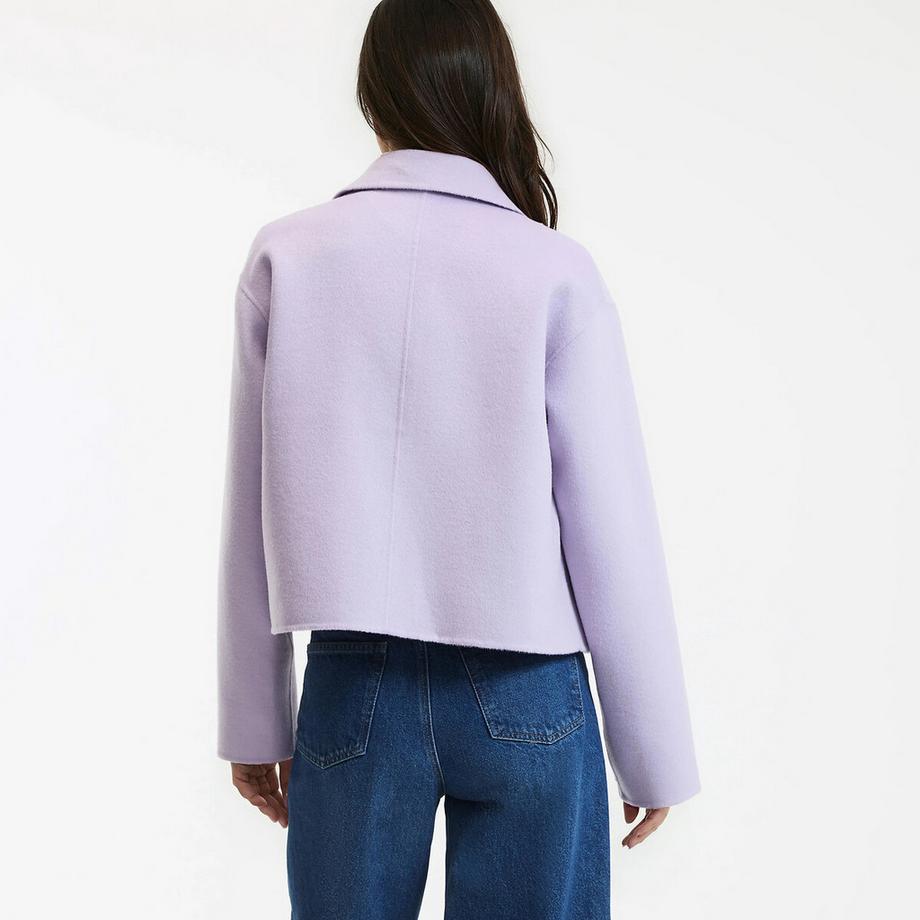 La Redoute Collections Veste courte à fermeture boutonnée  