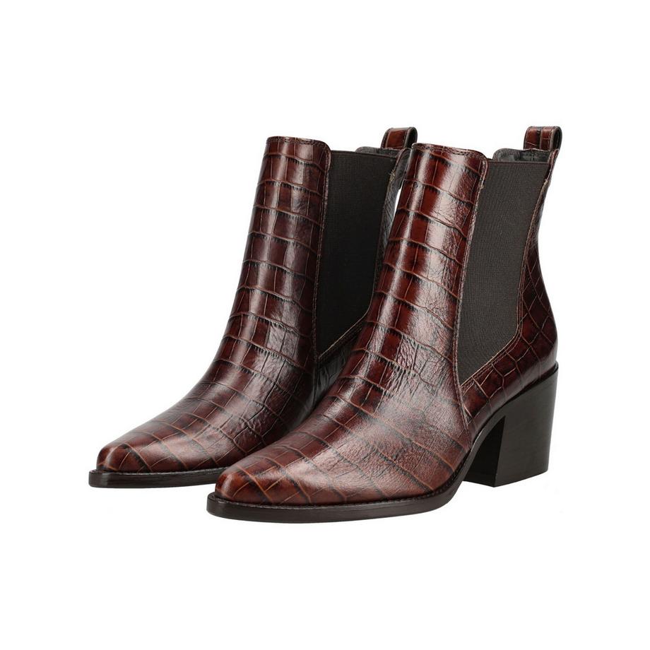 Paul Green Chelsea Boot mit Krokodilprint  