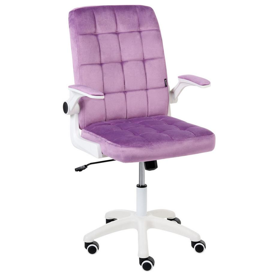 Chaise de bureau en Velours Scandinave DANDY