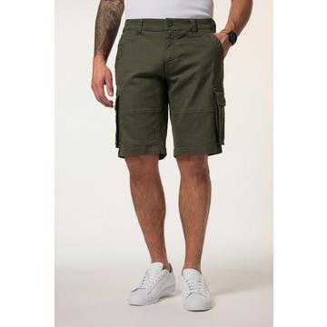 Bermuda cargo con taglio speciale per l'addome e tasche cargo, fino alla tg. 72