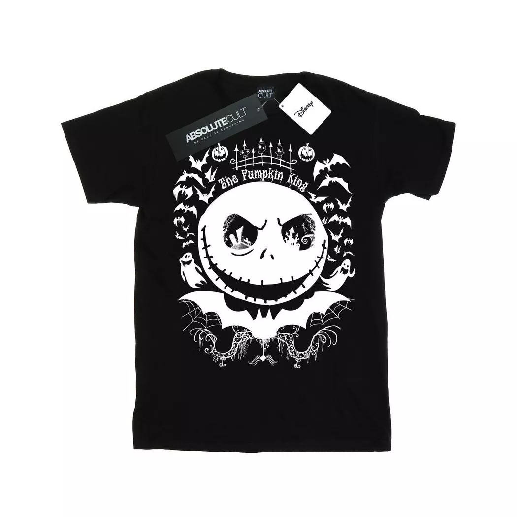Disney - Nightmare Before Christmas TShirt, für Damen, Schwarz, Größe S
