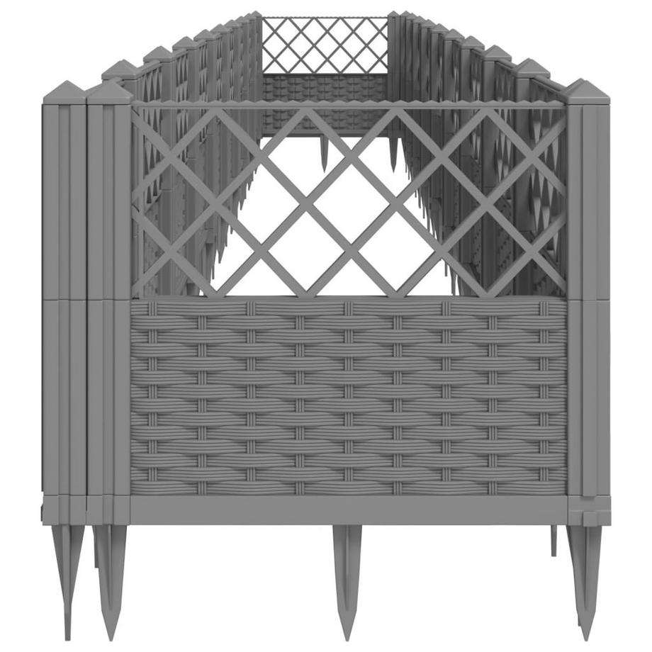 VidaXL Pflanzkasten polypropylen  