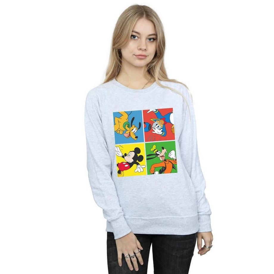 Disney Mickey Mouse and Friends Block Sweatshirt  