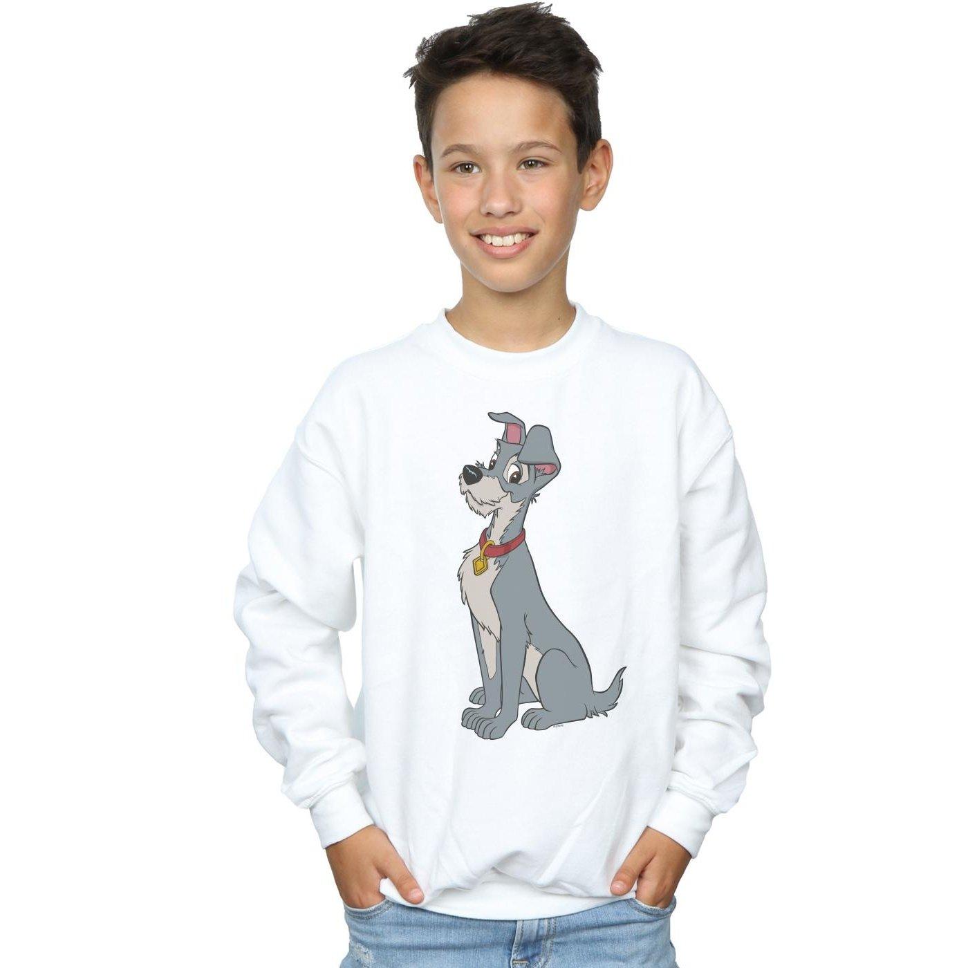 Disney  Lady And The Tramp Spaghetti Heart Sweatshirt 