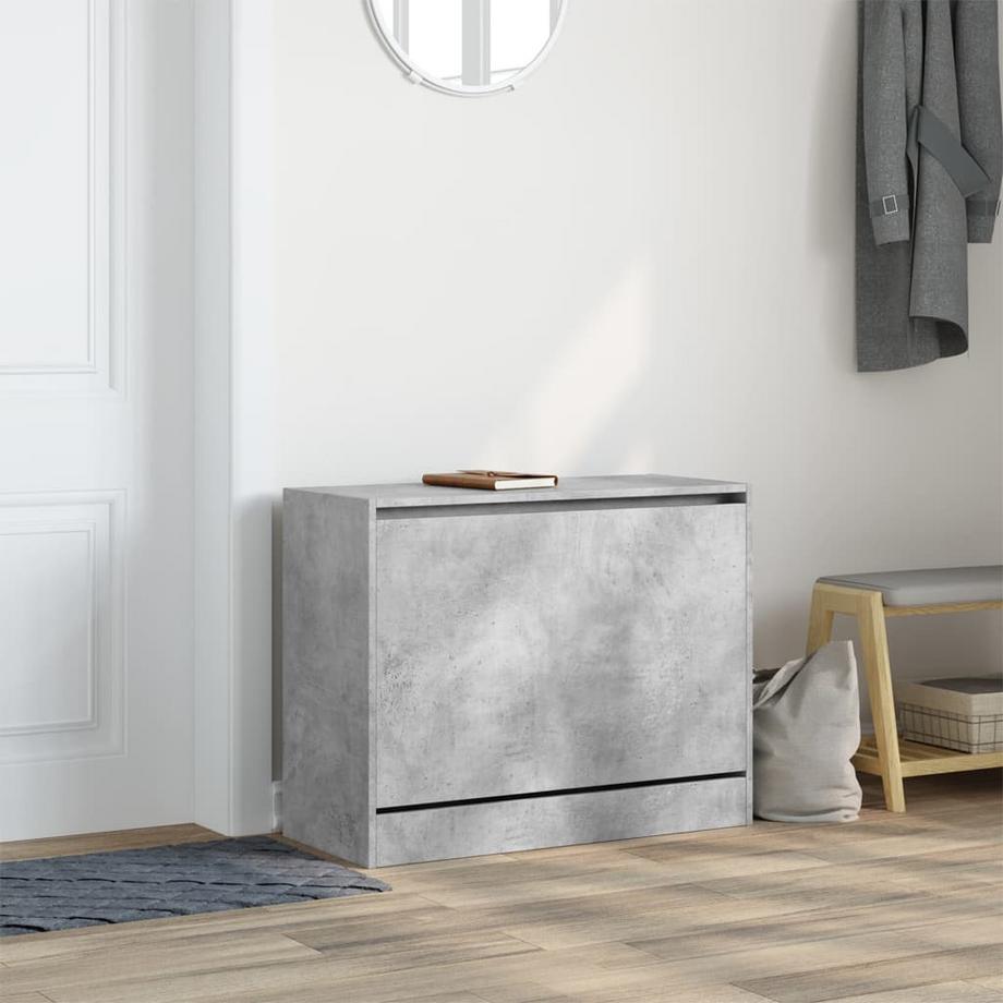 VidaXL Armoire à chaussures bois d'ingénierie  